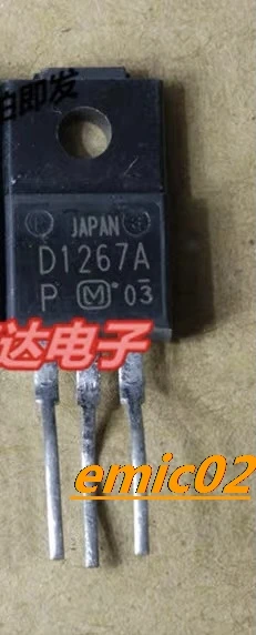 

10 шт., набор D1267A 2SD1267A TO220F NPN 8A80V