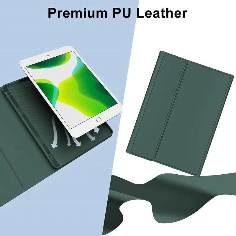 Magnetic Slim Protective Leather Tablet Case Cover