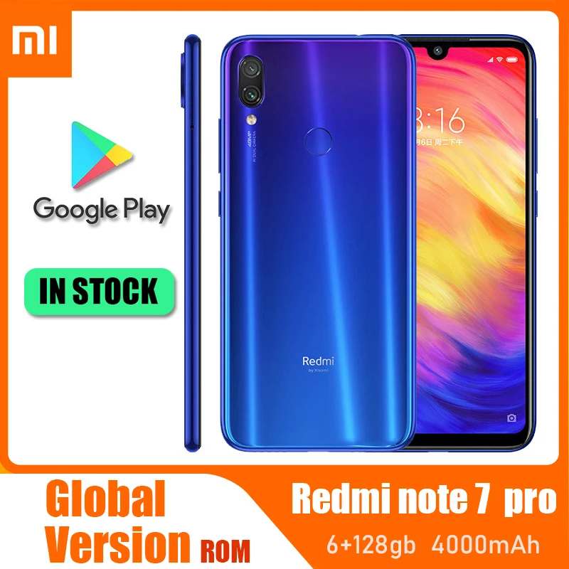 Original Xiaomi Redmi Note 7 / Note 5 / Note 4 / Redmi 7 / Redmi 6 Pro Smartphone ,Android Mobile Phone Cellphone (Random color) iphone 7 refurbished Refurbished Phones