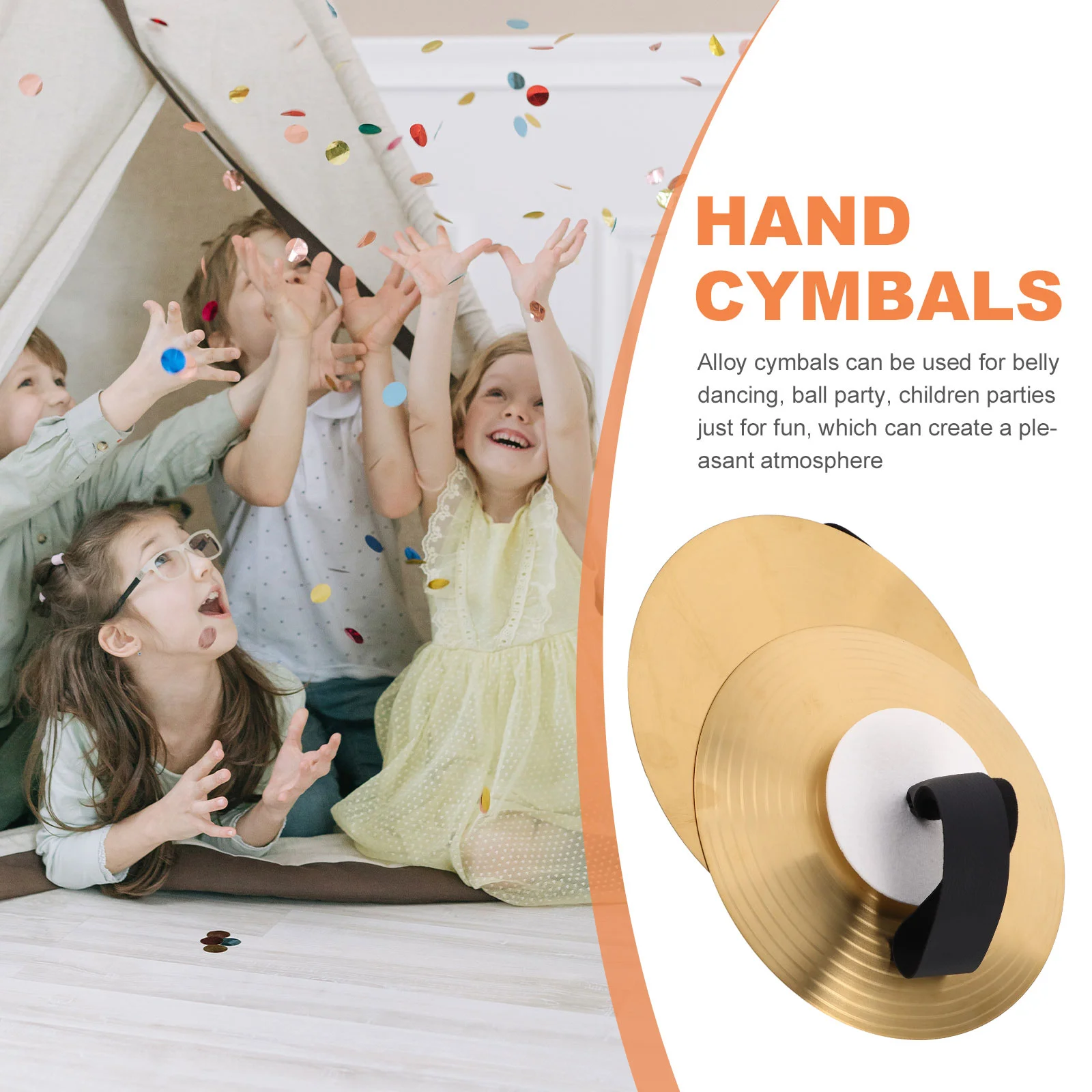 Cymbal Party Percussion Mini Toy Instrument Small Portable Performance Child
