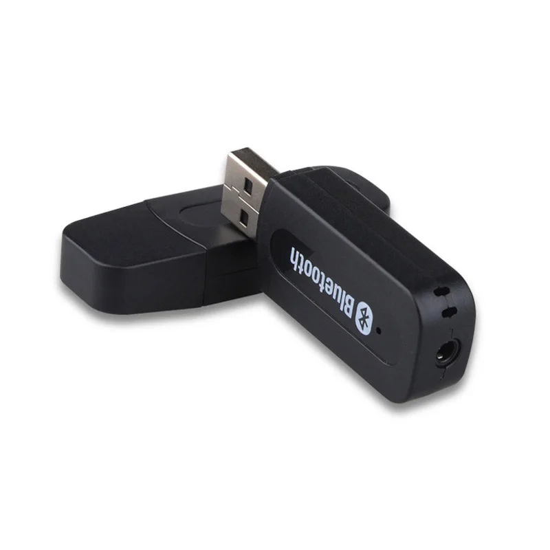 2개/세트 Tereo 3.5 블루투스 수신기 무선 차량용 음악 오디오 블루투스 어댑터 3.5mm'