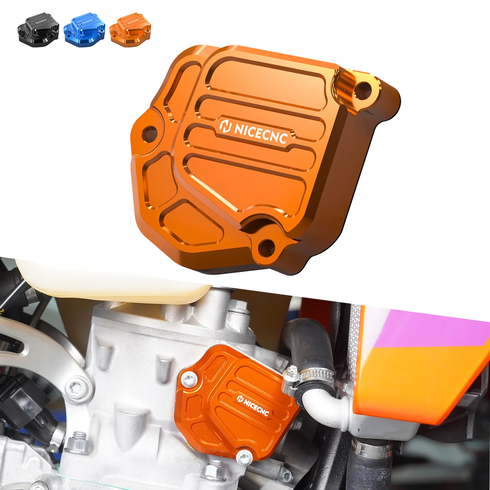 

Motorcycle Right Power Valve Cover Guard Protector For KTM SX250 SX300 XC250 XC300 2023 2024 EXC250 EXC300 XCW250 XCW300 2024