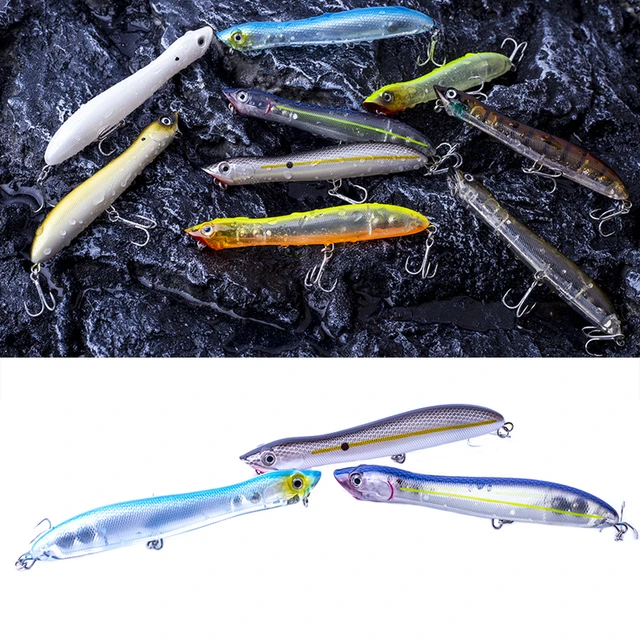 Plastic Floating Lure Bait, Plastic Fishing Lures, Snakehead Lures