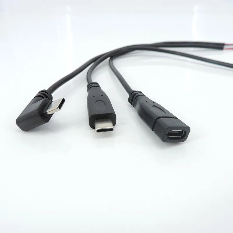 2x USB 2.0 Stecker Mit 4-poligem Kabel – DIY Pigtail-Kabel Zum Reparieren & Basteln