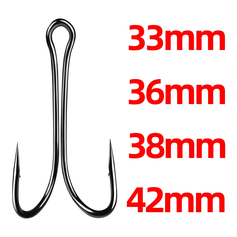 10/30pcs Two Hooks Lure Hook Barbed Anchor Hook Lure Hook Thunder