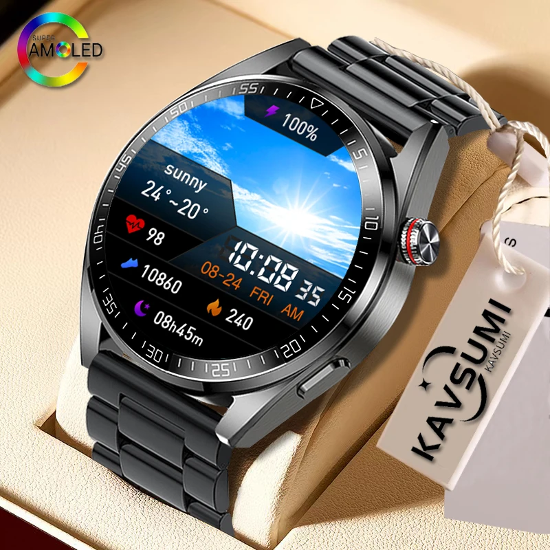 

Мужские Смарт-часы с HD-экраном, 8 ГБ ОЗУ, 454*454