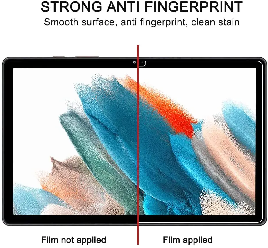 For Samsung Galaxy Tab A8 10.5 inch X200 X205 2021 Tempered Glass Screen Protector For SM-X200 SM-X205 Tablet Film Guard 10.5" 4