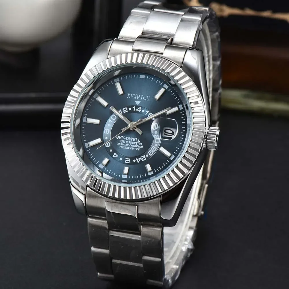 

New AAA Original Brand Watches for Mens Luxury Multifunction Automatic Date WristWatch Fashion Business Sport Quartz Male Clocks