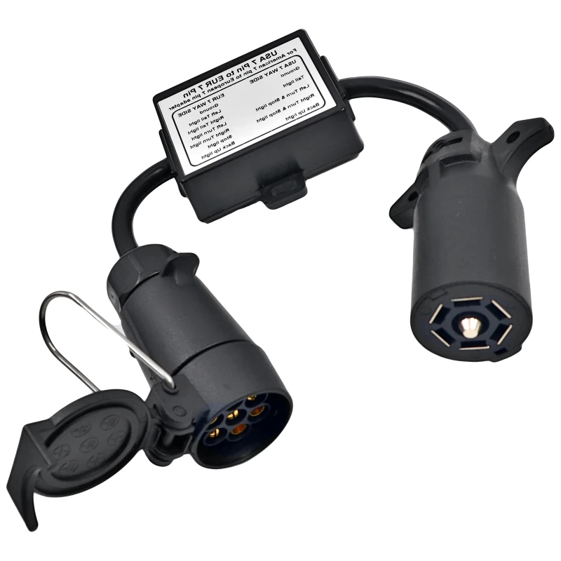 

Преобразователь с 7 отверстиями из США в ЕС с круглым штекером