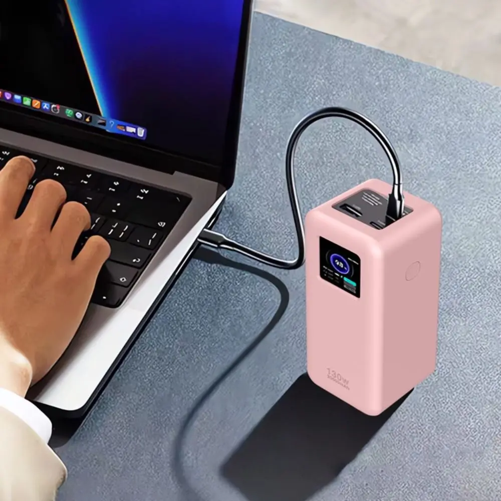 UGREEN Nexode Power Bank 20000mAh 130W 용 소프트 휴대용 핸들 방진 보호 케이스가있는 충격 방지 실리콘 케이스