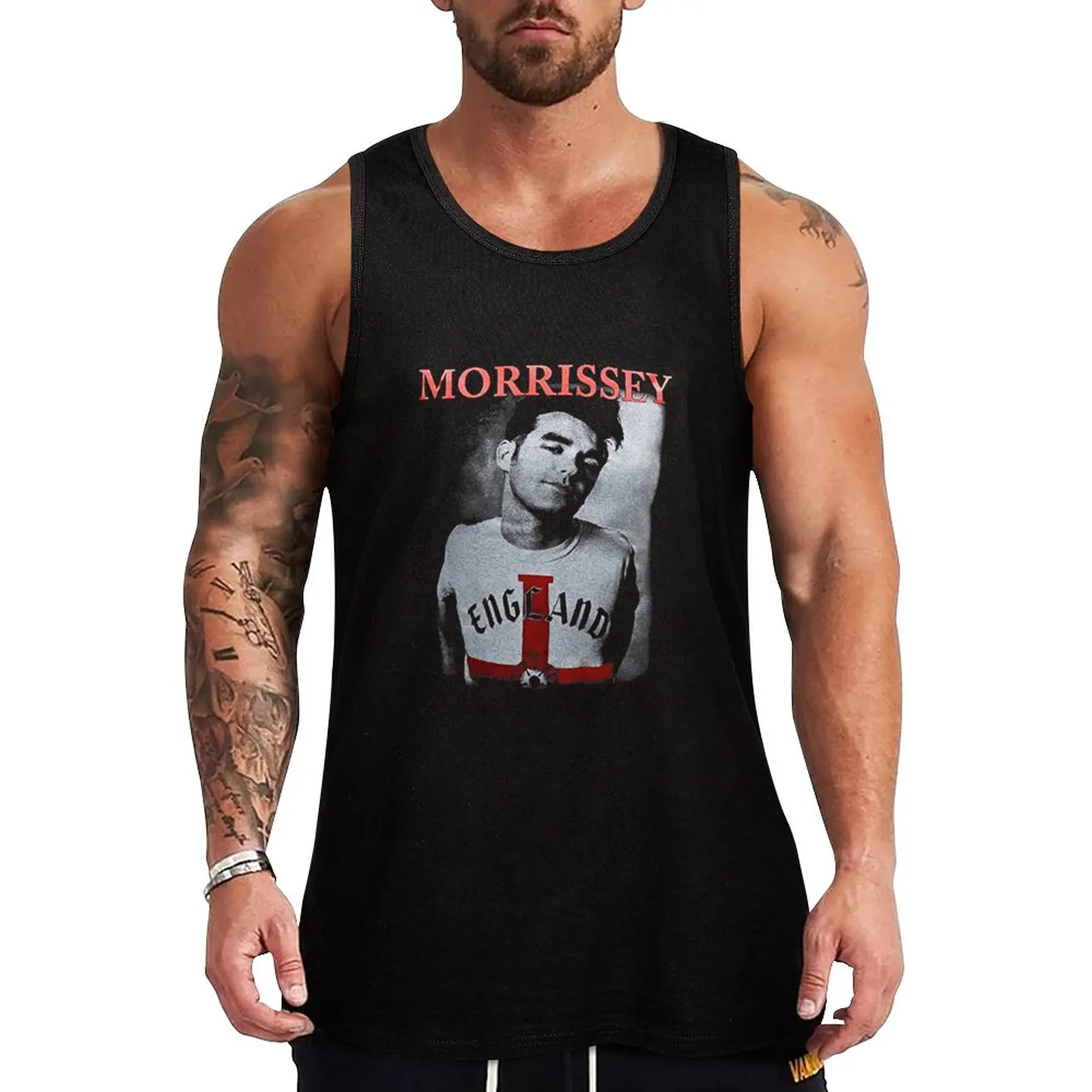 

New Morrissey Tank Top Men's summer clothes 2023 Gym clothes