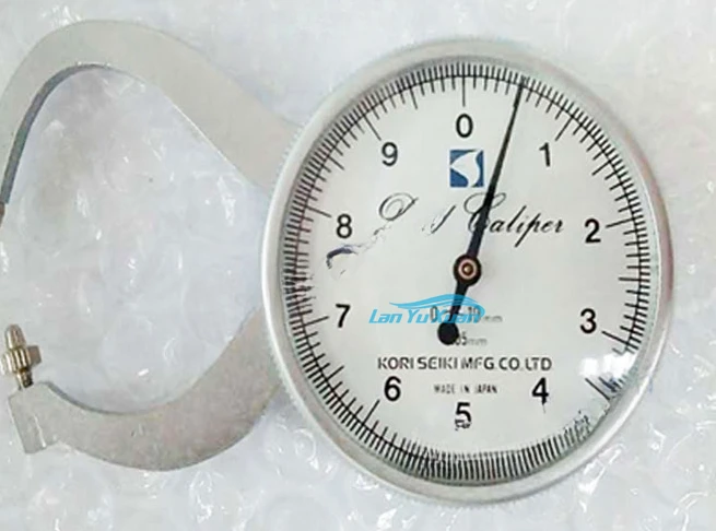 

G-10 Guri KORI Outer Card Gauge Caliper Card Table Glass Pipe Fittings Thickness Gauge Japan Imported A-10 A-15