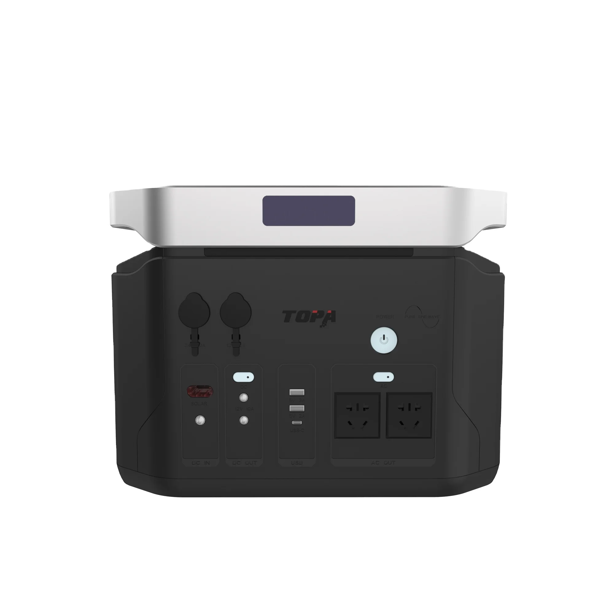 Topa Amz Best Seller 1200W Batteria Di Backup Portatile Generatore Esterno 1200Wh Power Bank E Power Station