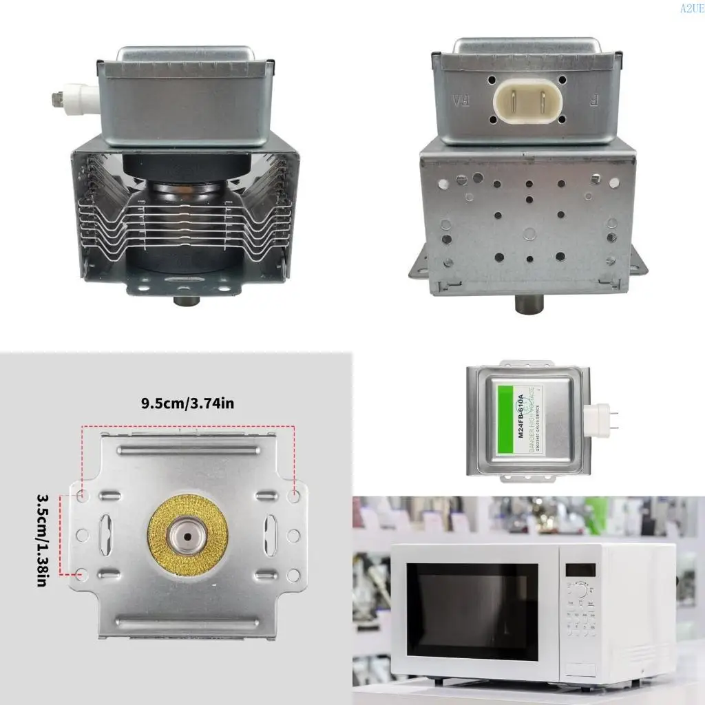 A2UE eficiente forno microondas Magnetron M24FB-610A Textura metal do tubo forno microondas