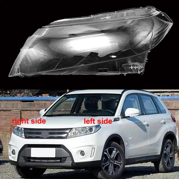 Dla Suzuki Vitara 2016 2017 2018 osłona reflektora Shade reflektor Shell abażur szklana soczewka pleksi wymień oryginalny abażur tanie i dobre opinie gouhuo Reflektory CN (pochodzenie)