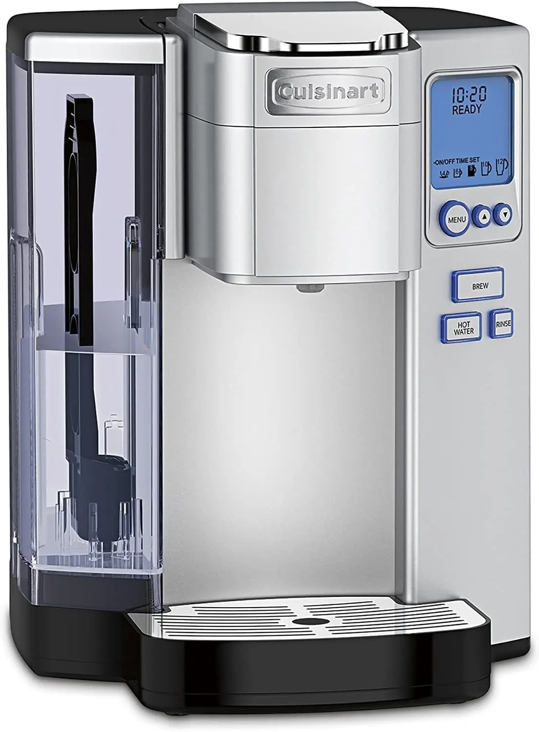 

Cuisinart Coffee Maker, Single Serve 72-Ounce Reservoir Coffee Machine, Programmable Brewing & Hot Water Dispenser, SS-10P1,