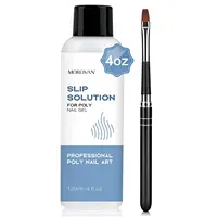 75/120/240ml Gel pour Extension antiadhésive Gel vernis à ongles brosse bouchon de bouteille comme tasse liquide faux ongles Solution antidérapante bricolage outils d'art 1