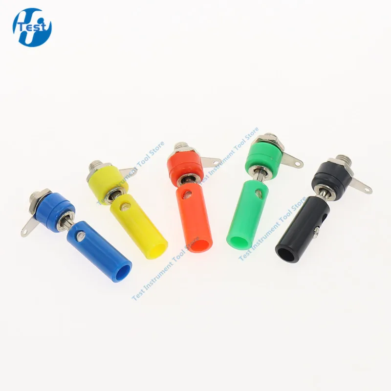Banana Plugs Male Female J072 4mm Banana Plug Socket To Insert Connector Banana Pin DIY Model