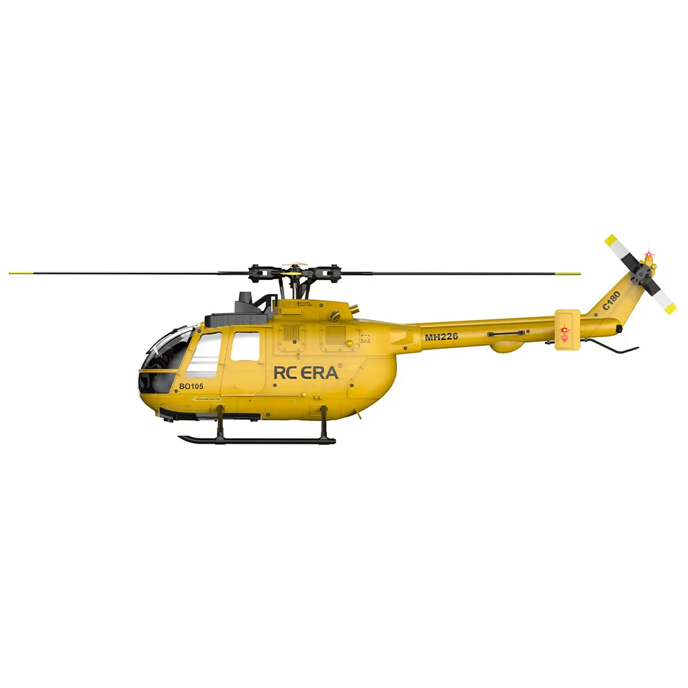 RC ERA C180 헬리콥터 1/25 6CH 브러시리스 BO-105 모델 3D 비행 광학 흐름 포지셔닝