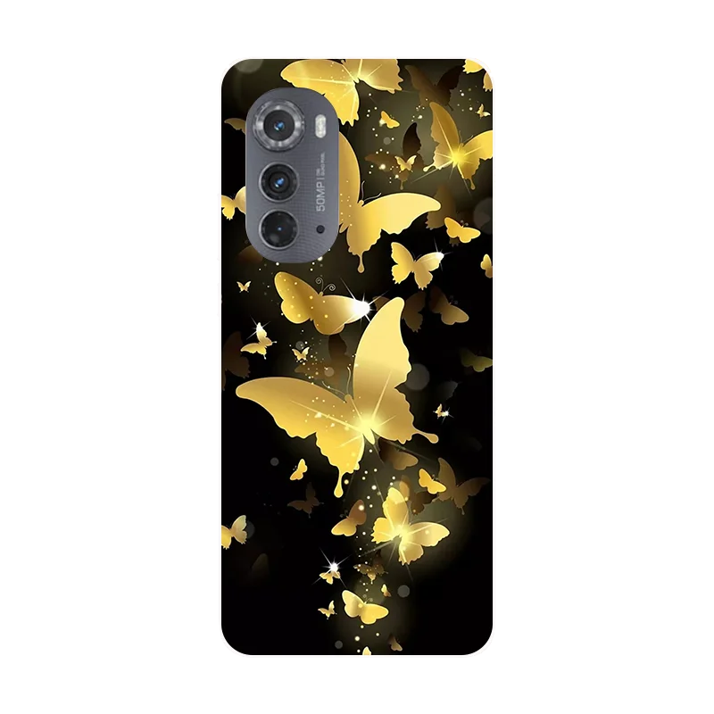 Leaf Patterned Panda Soft Silicone Phone Case with Protective Bumper