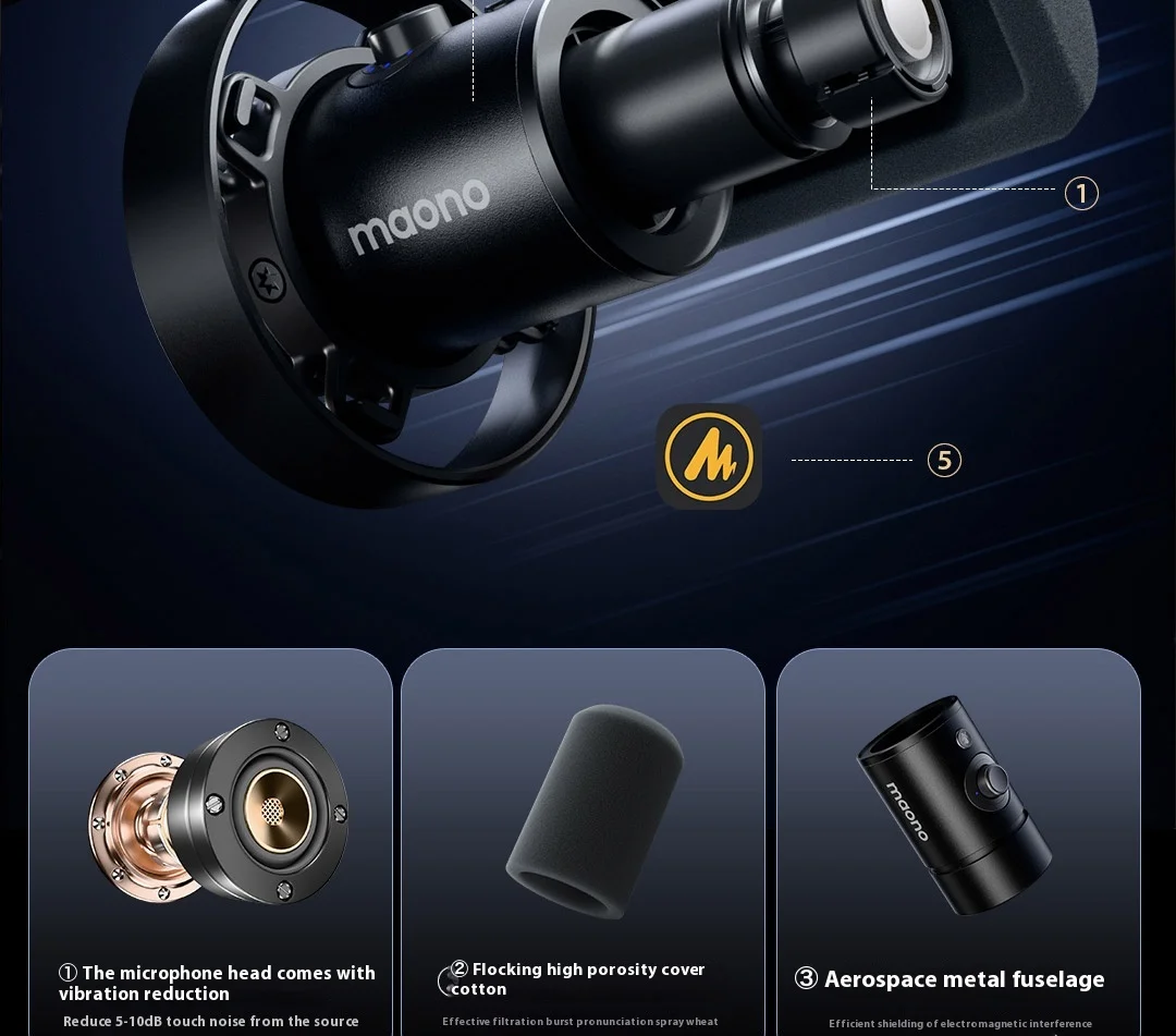 MAONO PD300X USB/XLR Dynamic Microphone description image 13