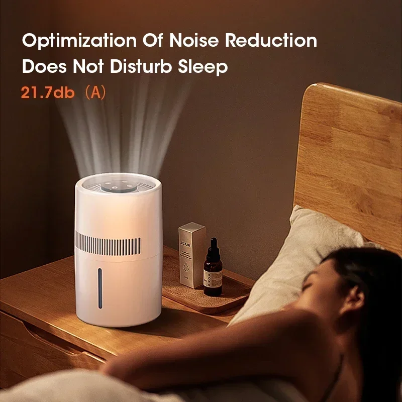 TINSOL 4L Mist-Free Humidifier Air Purifier HEPA Negative Ion Large Room Odor Removal Air Cleaner Bedroom Aroma Diffuser 3