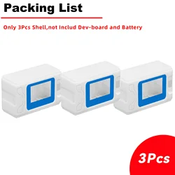 Heltec White and Black Protective Case for ESP32 Dev - board - Low Power, Pack of 3 (3Pcs White Shell)