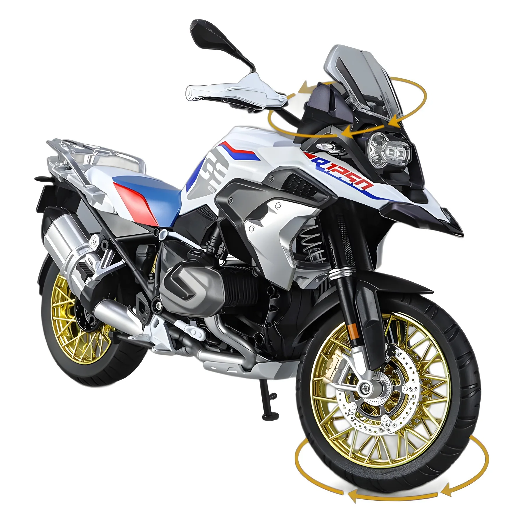 1:12BMW R1250 GS 静的ダイキャスト車グッズ趣味オートバイモデル 1:12BMW R1250 GS 静的ダイキャスト車グッズ趣味オートバイ