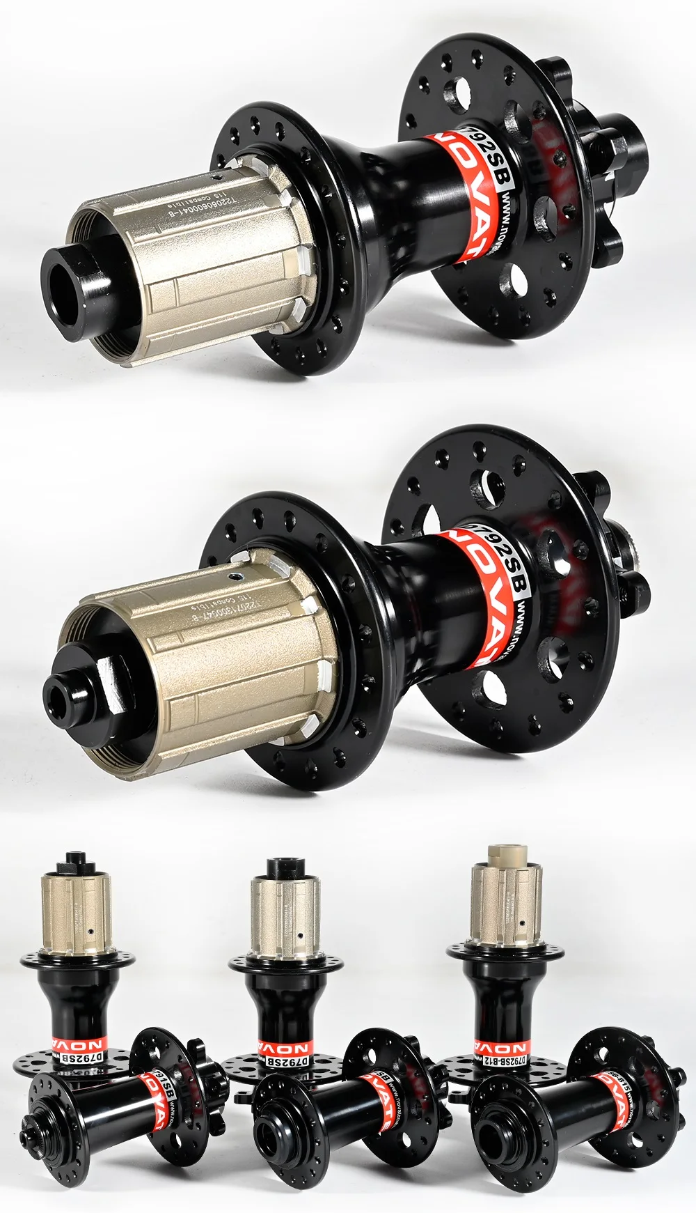 Novatec D791SB/792SB HG Mountain Bike Disc Brake Hub 6 Bolt BOOST