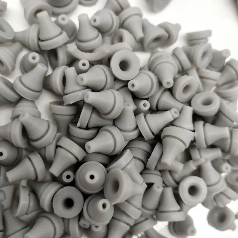 100pcs/lot Shower Head Accessories Silicone Nail Tips Water Sprinkler Top Spray Accessories Parts Silicone Dispensing Granules 4