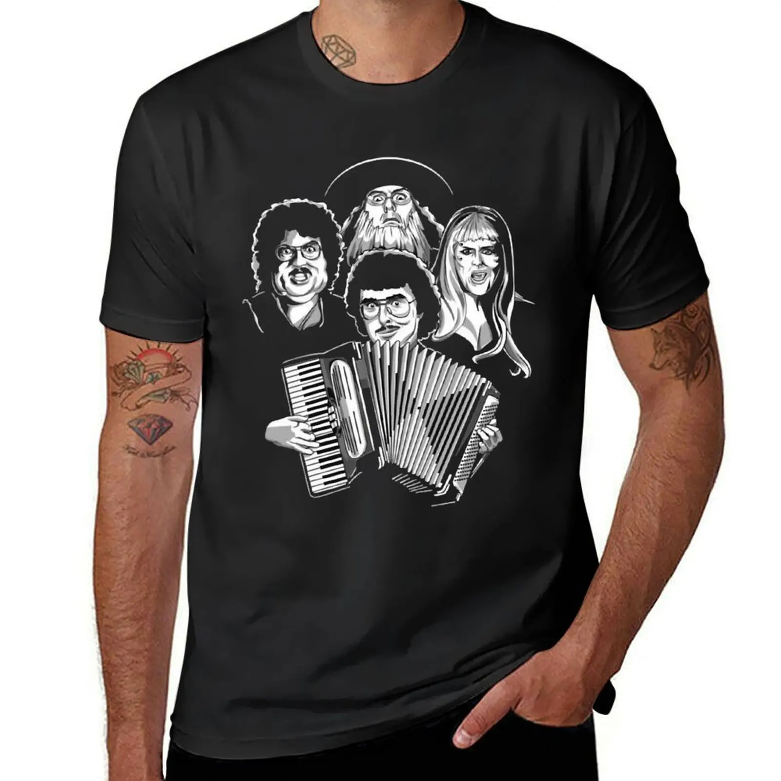 Needed Gifts Weird Al Yankovic Cute Graphic Gift T-Shirt for a boy vintage black t-shirts for men