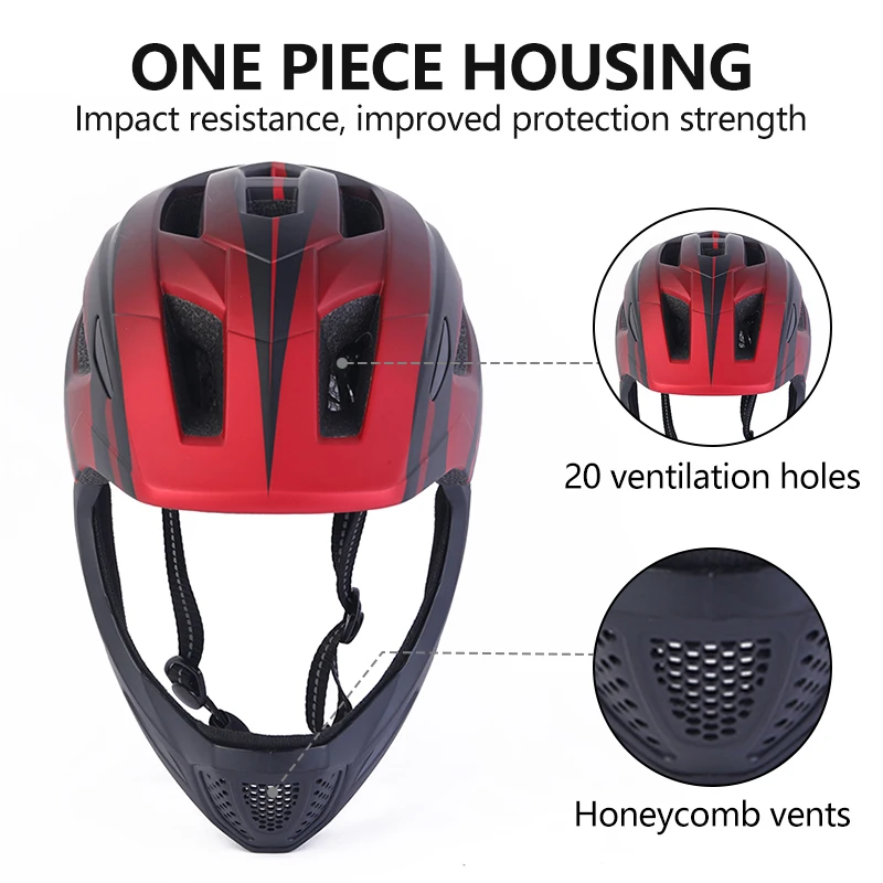 Eastinear2023 High Quality Children's Bicycle Helmet Full Face Detachable Outdoor Sports Skateboard Roller Skating Riding Helmet 2