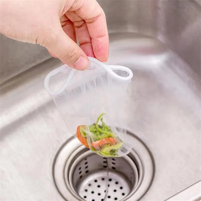 Kitchen Sink Garbage Filter Sewer Floor Drain Anti-Blocking Disposable Cleaning
