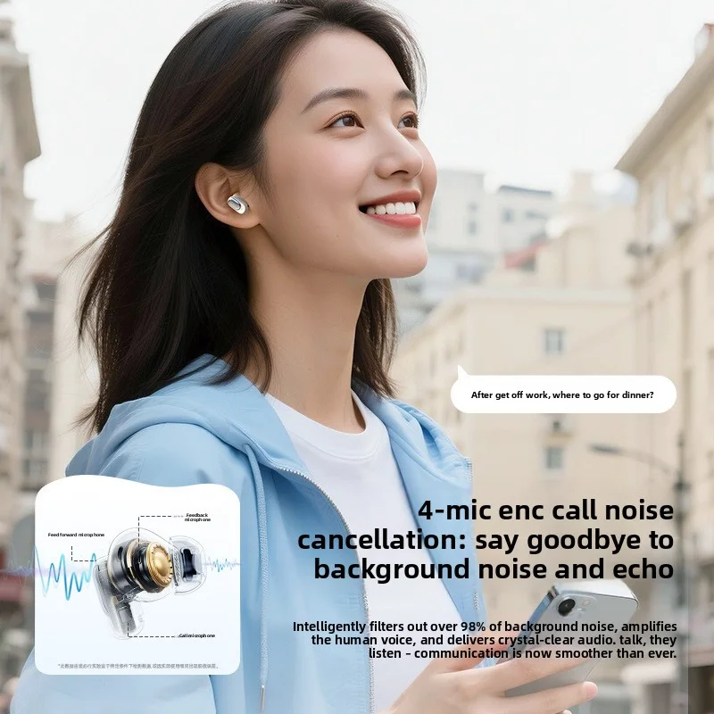 Sleek Fashionable Mini Bluetooth Earbuds with Extended Battery Life and Superior Sound Quality