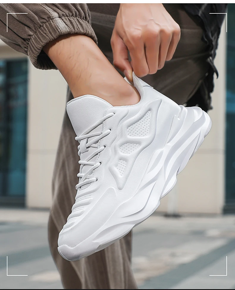 Neue männer Atmungsaktive Turnschuhe Aufzug Schuhe Unsichtbare Innere Höhe Zunehmende 7CM Sommer Tennis Männer Sport Schuhe Heighten Schuhe – Detail 16