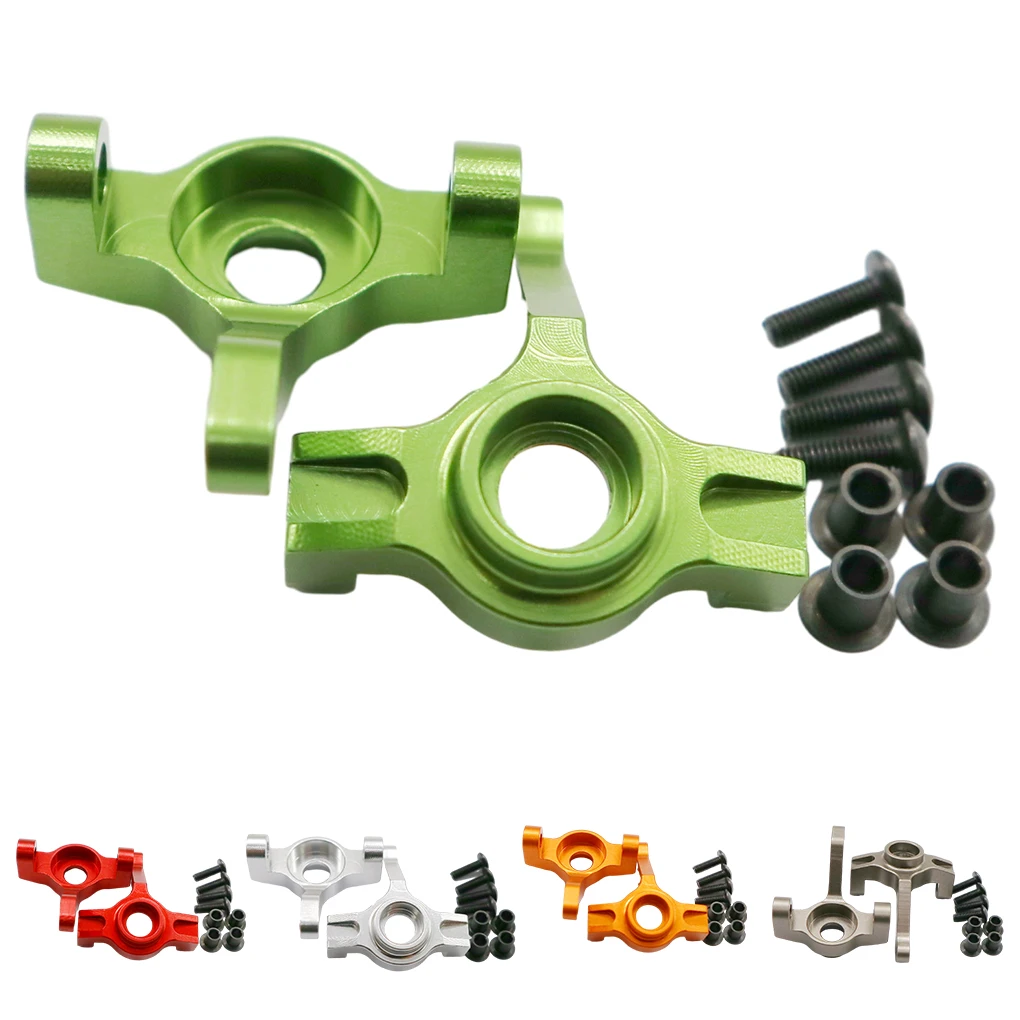 

RCGOFOLLOW 1 10 Aluminum Alloy Durable Steering Hub Carrier RC Upgrade Part Steering Block Knuckles For HSP 94180 RC Car Part