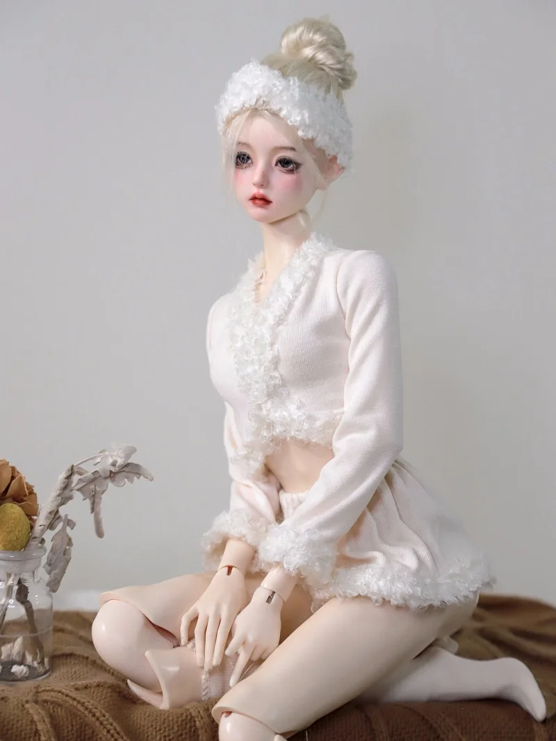 1/3 24 Pouces Sphérique Épissure BJD Poupée + Peint À La Main