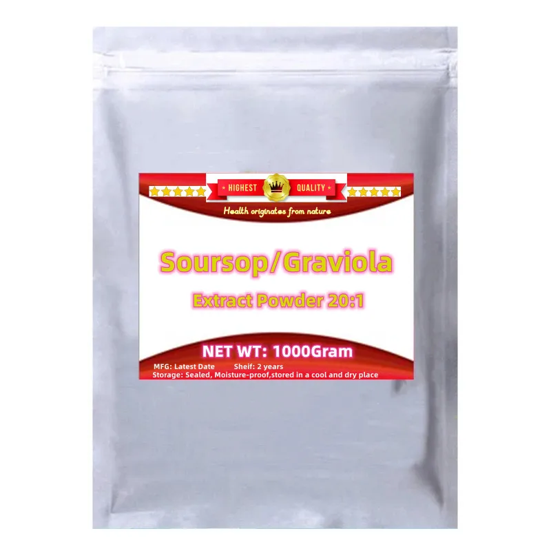 Spedizione Gratuita Soursop/Graviola, 50G-1000G