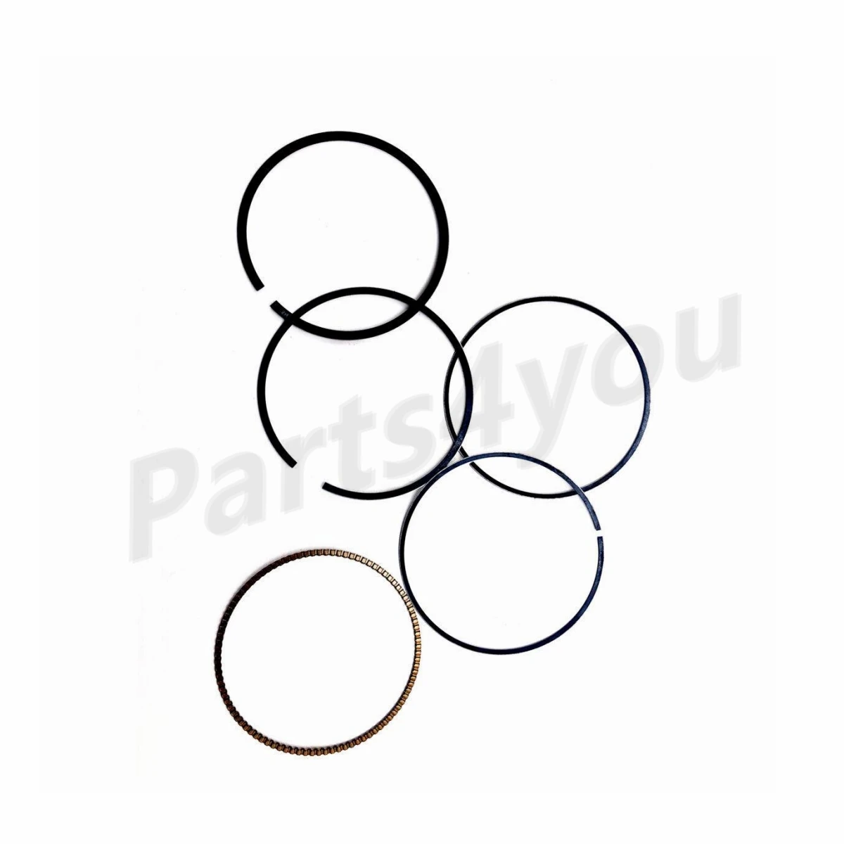 Piston Ring Kit for Stels 450H 500H Loncin Hisun 450 500 HS450 HS500 Nissamaran 500 Baltmotors 500 13120-F18-0000 LU022888 original parker f12 f12 110 3781549 f12 110 ms sv s 000 0000 p0 hydraulic piston oil pump f12 030 060 080 110