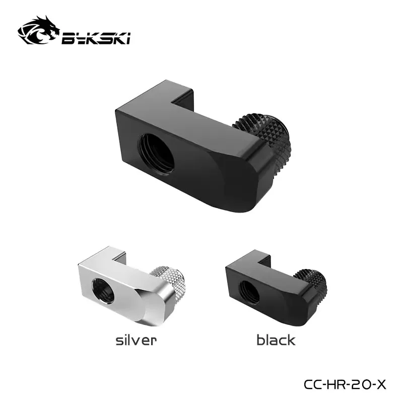 BYKSKI 90°ロータリーフィッティング Bykski g1/4 ''スレッド90度ロータリーフィッティング水冷アダプター銅