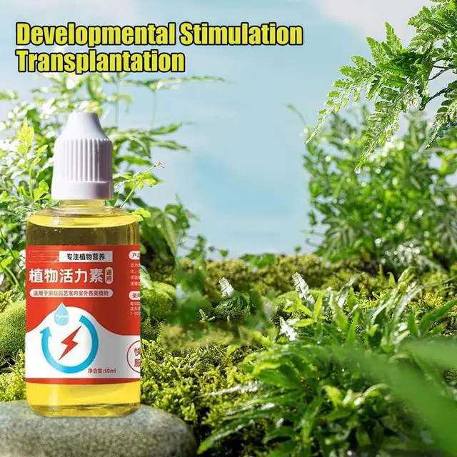 50 Ml -Es Növénynövekedés -Fokozó Kiegészítő Univerzális És Növényi Tápanyagoldat Vi. - Image 3