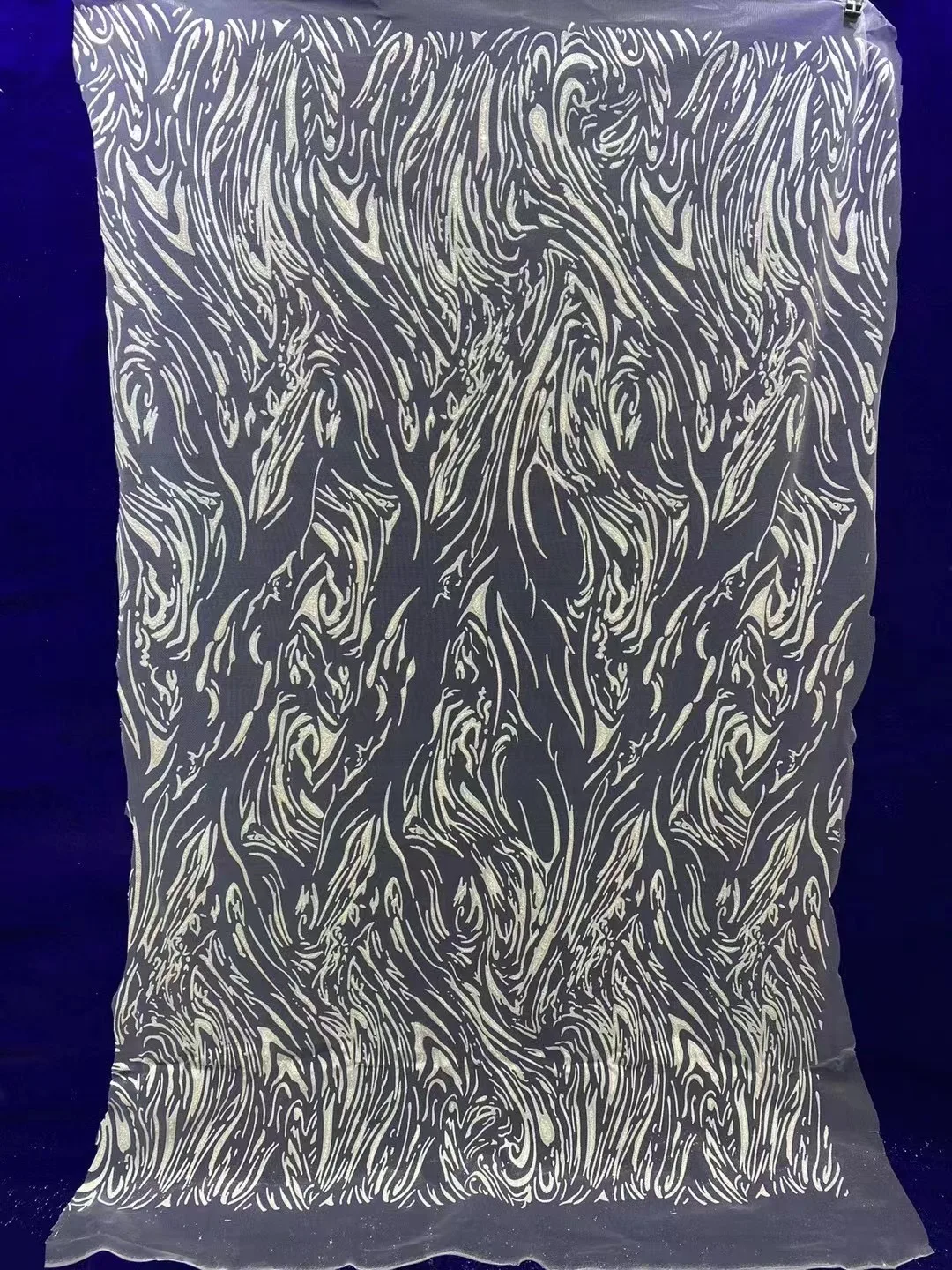 

Lace fabric with full glitter wedding bridal fabric lace 5yards/lot