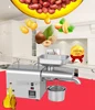 K28C Fully Automatic Commercial Cold Hot Oil Press New Intelligent Temperature Regulated Stainless Steel Oil Extractor Electric 6