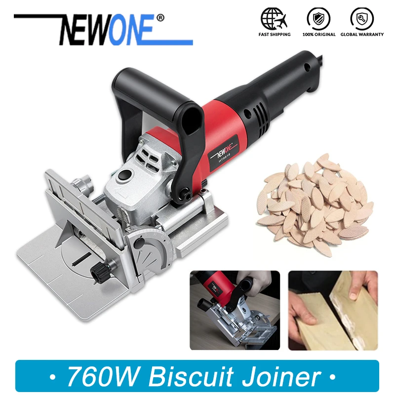 Newone Power Tool 760w Biscuit Joiner Slotting Jointer Sewing Machine