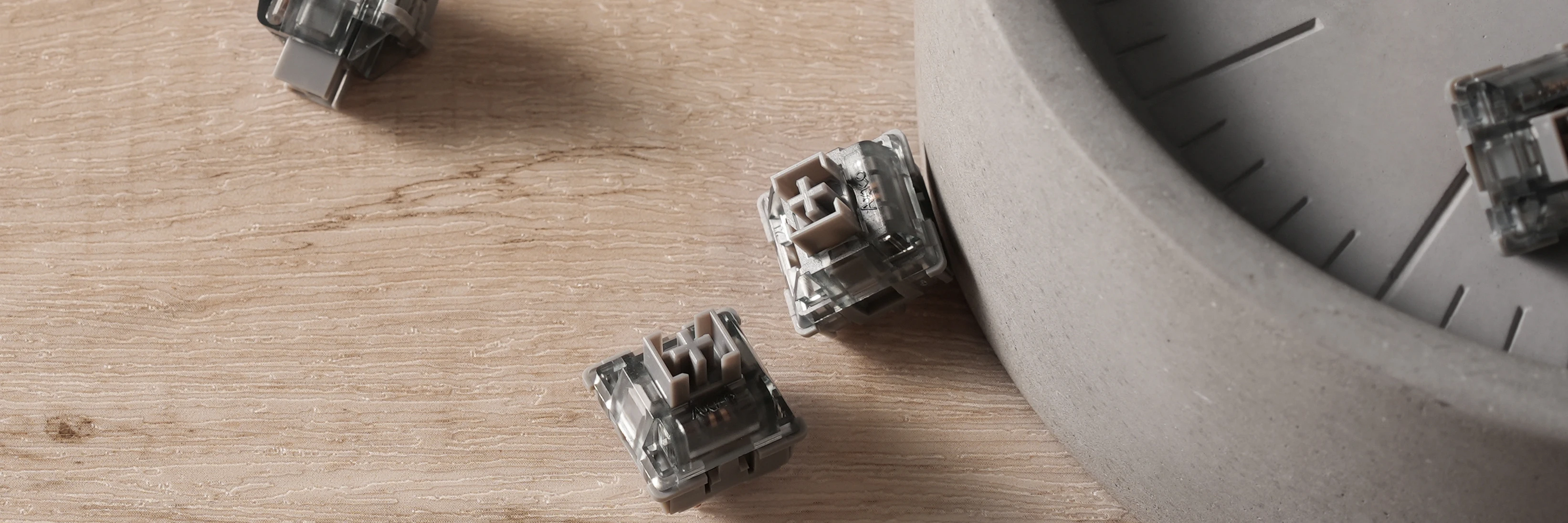 Linear Switch para teclado, substituível Outemu, Gateron, cereja MX, 45pcs Pack