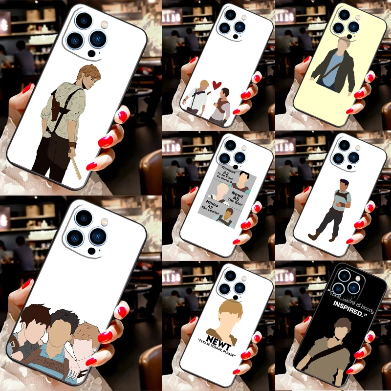 Newt The Maze Runner Cover Per Iphone 12 13 Mini 11 14 Pro Max X Xs Xr Max 7 8 Plus Se Custodia Morbida Fundas