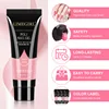 15ml Nail Extension Gel Set Glitter Clear Soaking Gel for Quick Extension Stencil Nail Extension Manicure Beginner Manicure Tool 2