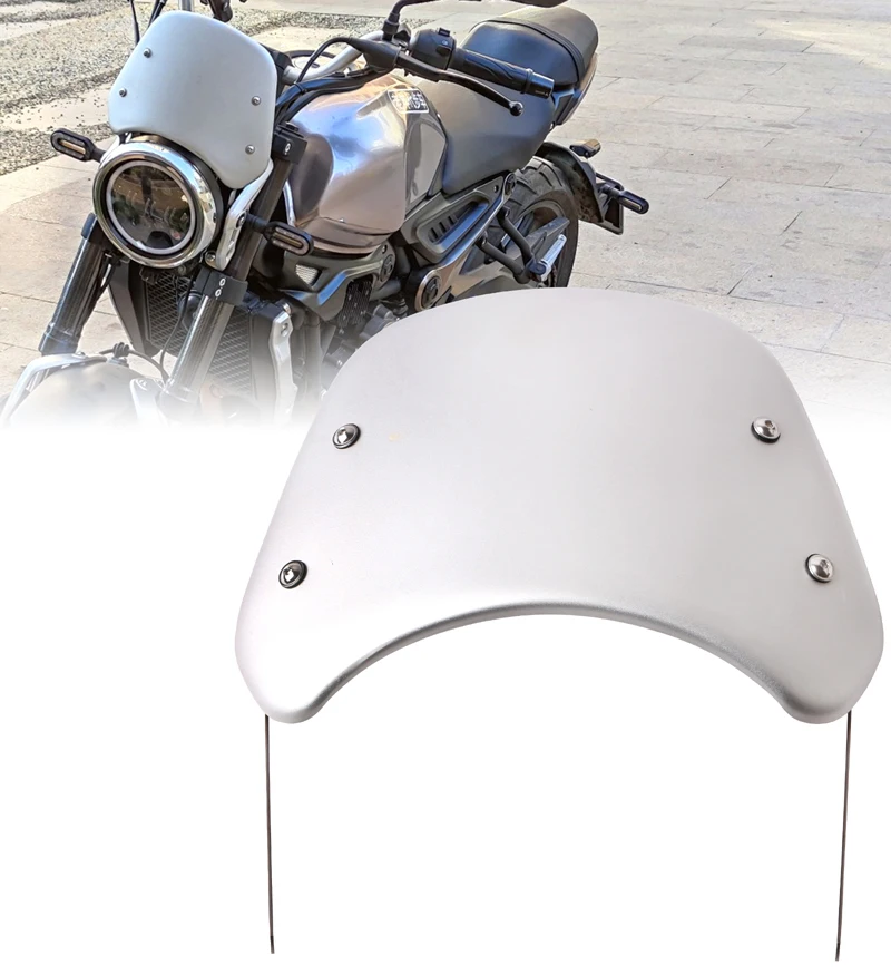 

Универсальный Восстановленный спойлер для лобового стекла мотоцикла Защитная панель (алюминий)