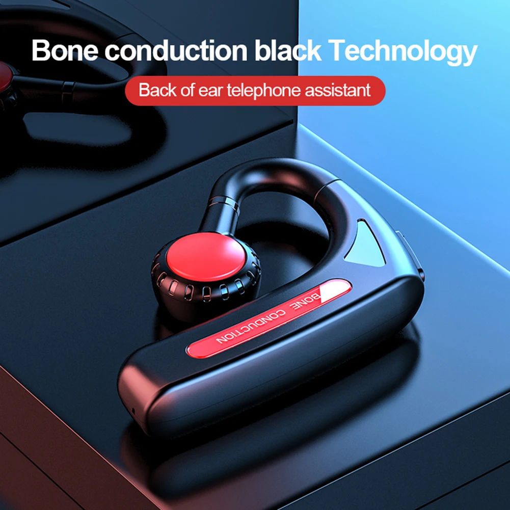 Description Picture 6 of itemEar Clip Wireless Headphones Bone Conduction Bluetooth Earphones Sound Hands-free Sport Headset Sports Noise Canceling Headset
