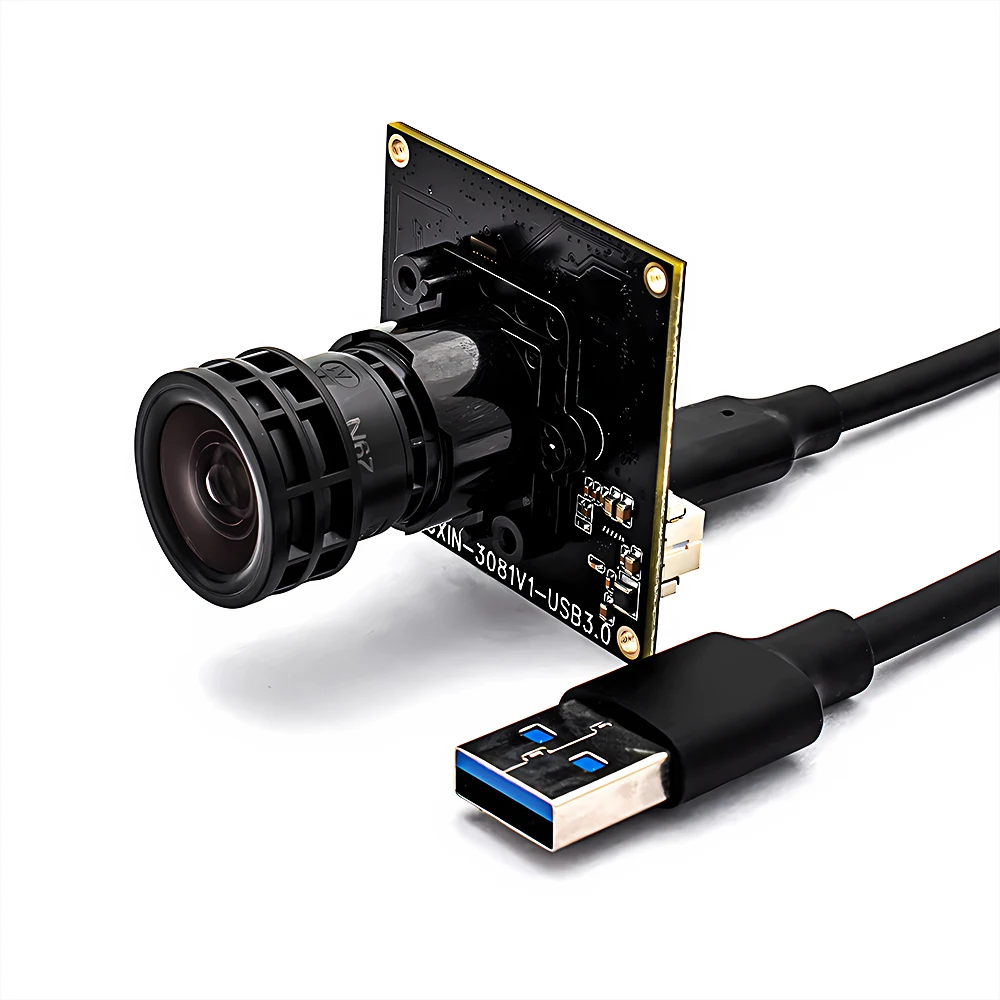 USB3.0 Global Shutter Camera 2.3MP 120FPS M16 Lens Industrial Camera, 1920x1200